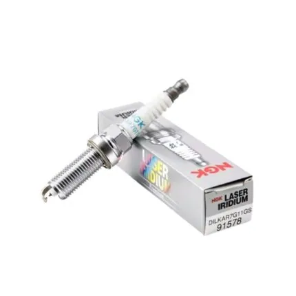 Illustration of ngk dilkar7g11gs laser iridium spark plug honda