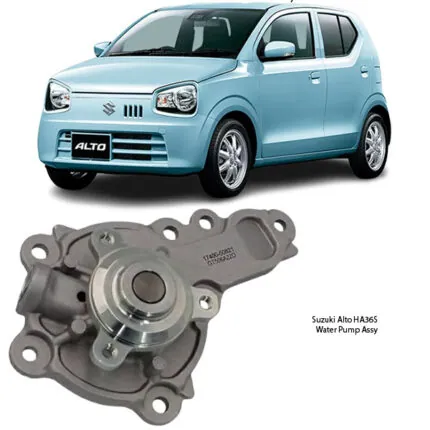Illustration of suzuki alto water pump assy 17400-50821