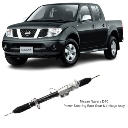 Illustration of nissan navara d40 power steering rack gear & linkage assy 49200-ae020