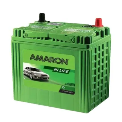 Illustration of amaron ns60 hi-life 45ah car battery