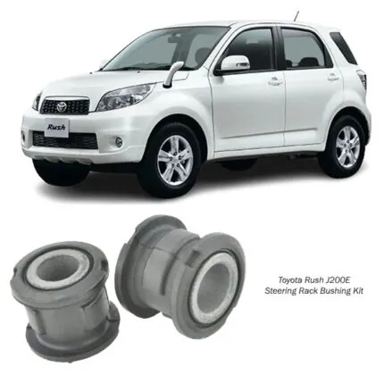Illustration of toyota rush j200e steering rack bushing kit tab-j200-kit