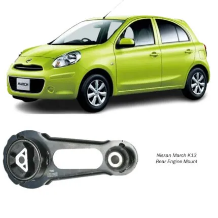 Illustration of nissan march k13 rear engine mount 11360-1hc0c