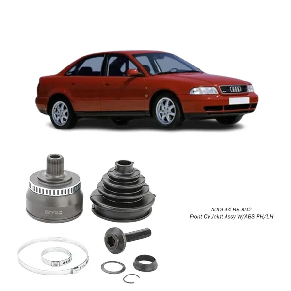 Illustration of audi a4 b5 8d2 front cv joint assy w/abs rh/lh 8d0498099b