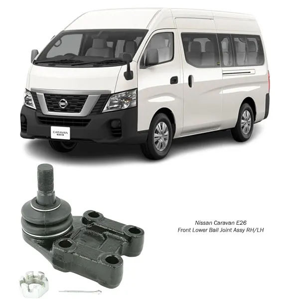 Illustration of nissan caravan e26 front lower ball joint assy rh/lh 40160-vw000