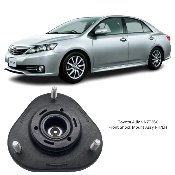 Illustration of toyota allion nzt260 front shock mount assy rh/lh 48609-12520