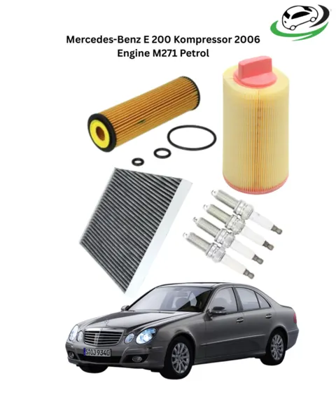 Illustration of mercedes-benz e200 kompressor 2006 m271 engine service kit in kenya