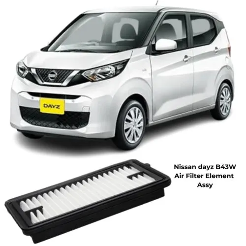 Illustration of nissan dayz b43w air filter 16546-7ma0a