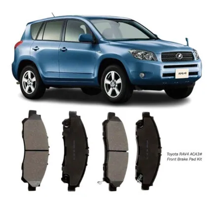 Illustration of toyota rav4 aca3# front brake pad kit d2268
