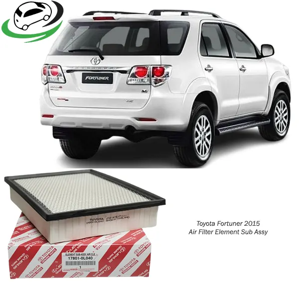 Illustration of toyota fortuner 2015 air filter element assy 178010l040