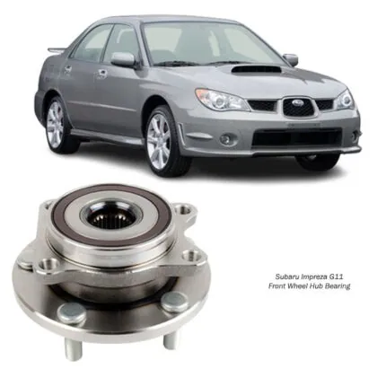 Illustration of subaru impreza g11 front wheel hub bearing 0882-g12mf