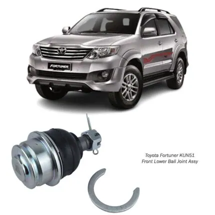 Illustration of toyota fortuner kun51 front lower ball joint assy 43330-09510