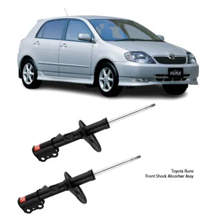 Illustration of toyota corolla runx /allex front shock absorber assy 334323 / 334324