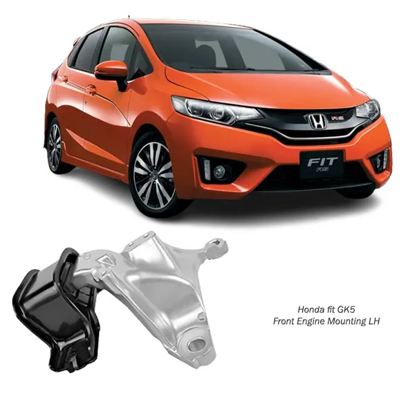 Illustration of honda fit gk5 front engine mounting lh 50850-t5a-912