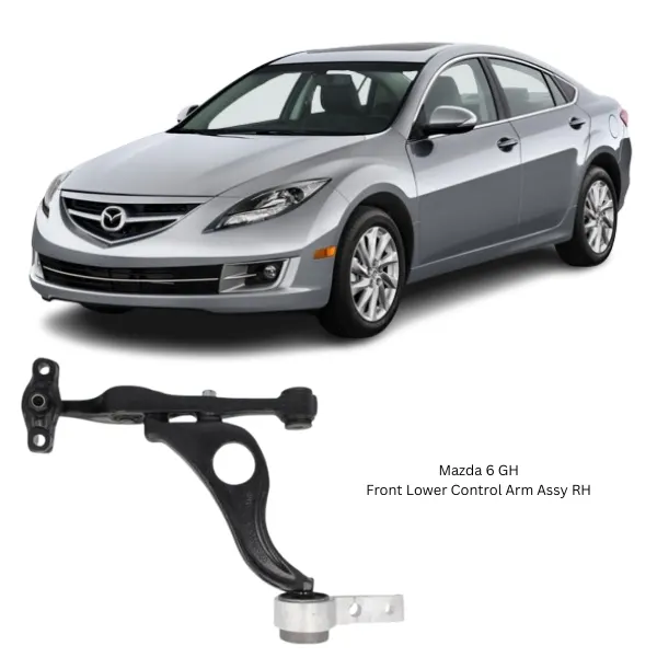 Illustration of mazda 6 gh front lower control arm assy rh gs1d-34-300