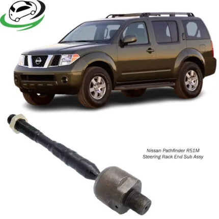 Illustration of nissan pathfinder r51m steering rack end sub assy 48521-ea000