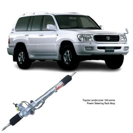 Illustration of toyota landcruiser 100 series power steering rack assy 44250-60040