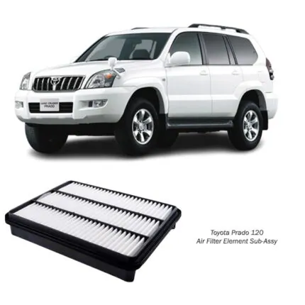 Illustration of toyota prado 120 air filter element sub assy a194j