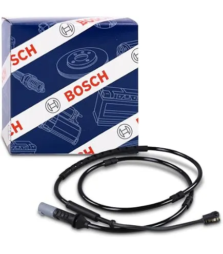 Illustration of bosch 1987473031 rear brake pad sensor rh/lh - land rover discovery iii & range rover sport