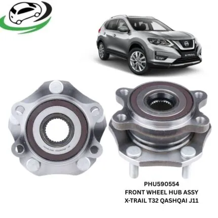 Illustration of pfi phu590554 front wheel hub assembly set