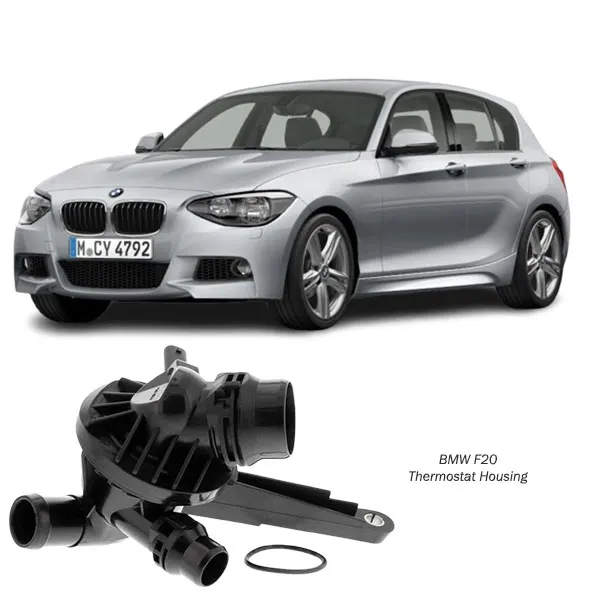 Illustration of bmw f20 f21 f30 f31 thermostat housing 11537600584
