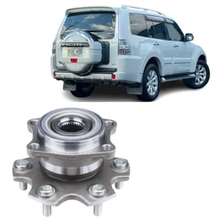 Illustration of mitsubishi pajero v98 pfi rear wheel hub bearing