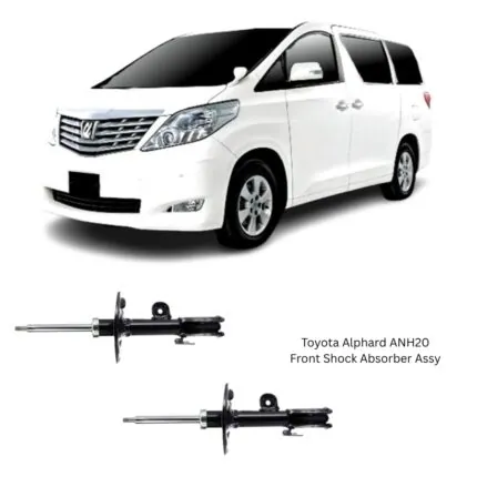 Illustration of toyota alphard anh20 front shock absorber assy 339031