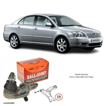 Illustration of toyota avensis front lower ball joint assy sbt-054