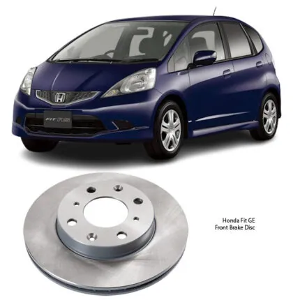 Illustration of honda fit ge front brake disc 45251saa901