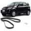 Illustration of toyota rush fan belt 6pk1590