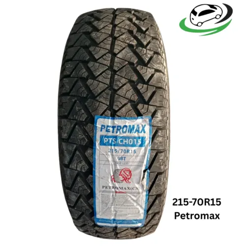 Illustration of 215/70r15 petromax tyre in kenya | price inclusive of professional tyre fitment