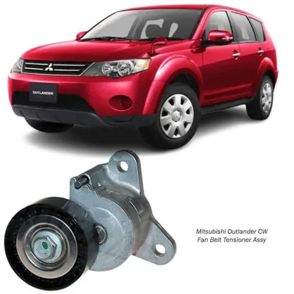 Illustration of mitsubishi outlander cw fan belt tensioner assy 04891595ab