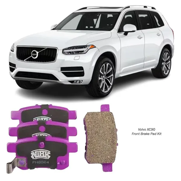 Illustration of volvo xc90 front brake pad kit pn0696