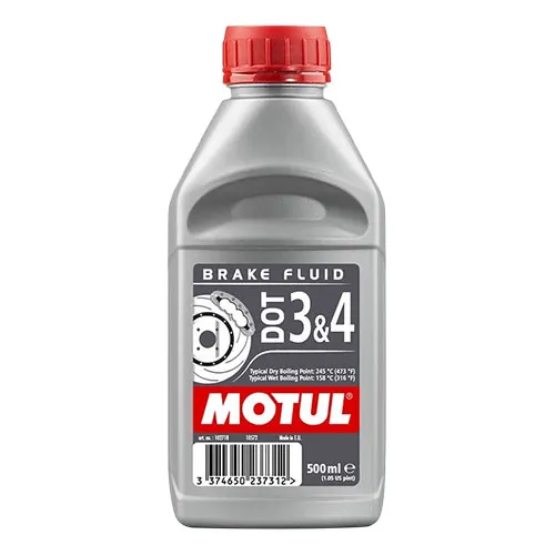 Illustration of motul brake fluid dot 3&4 500 ml