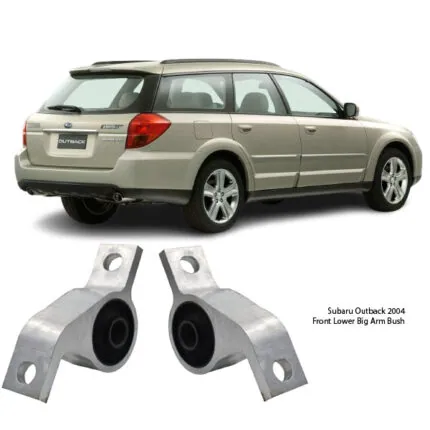Illustration of subaru outback 2004 front lower big arm bush lh 20201-ac110