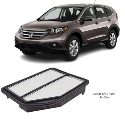 Illustration of honda cr-v rm3/rm4 air filter element assy 17220-r5a-a00