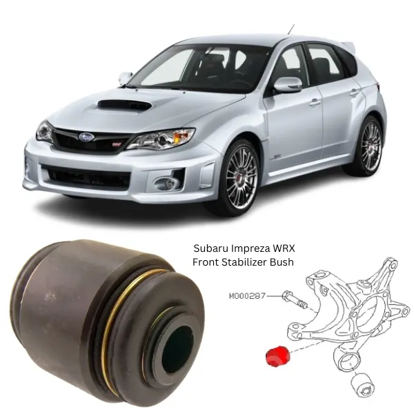 Illustration of subaru impreza wrx front stabilizer bush 20257-xa000