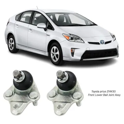 Illustration of toyota prius zvw30 front lower ball joint assy 43330-49185
