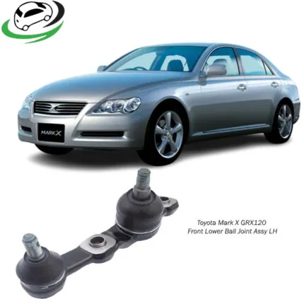 Illustration of toyota mark x grx120 front lower ball joint assy lh 43340-0n010
