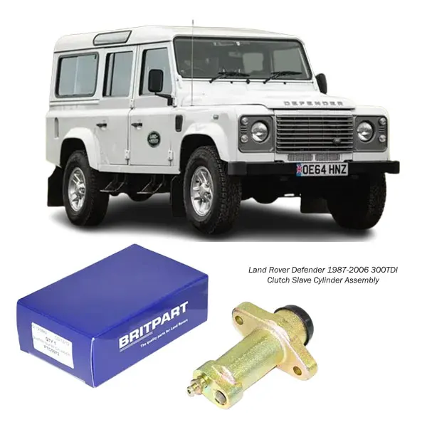 Illustration of land rover defender 1987-2006 300tdi clutch slave cylinder assembly ftc5072
