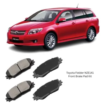 Illustration of toyota fielder nze141 front brake pad kit d2274
