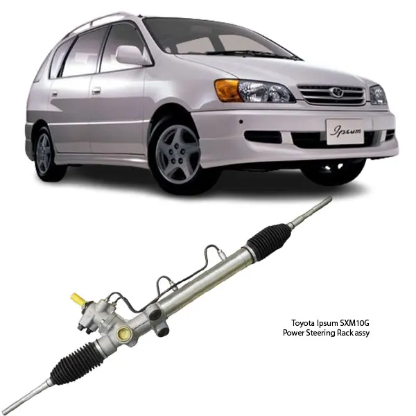 Illustration of toyota ipsum sxm10g rhd hydraulic power steering rack assy 44250-44010
