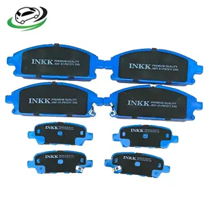 Illustration of nissan x-trail t30 inkk brake pad kit inclusive of fitting