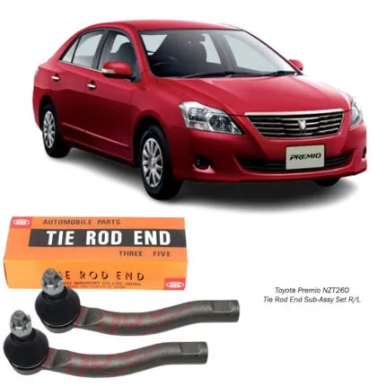 Illustration of toyota premio nzt260 tie rod end sub-assy set r/l se-3931 r