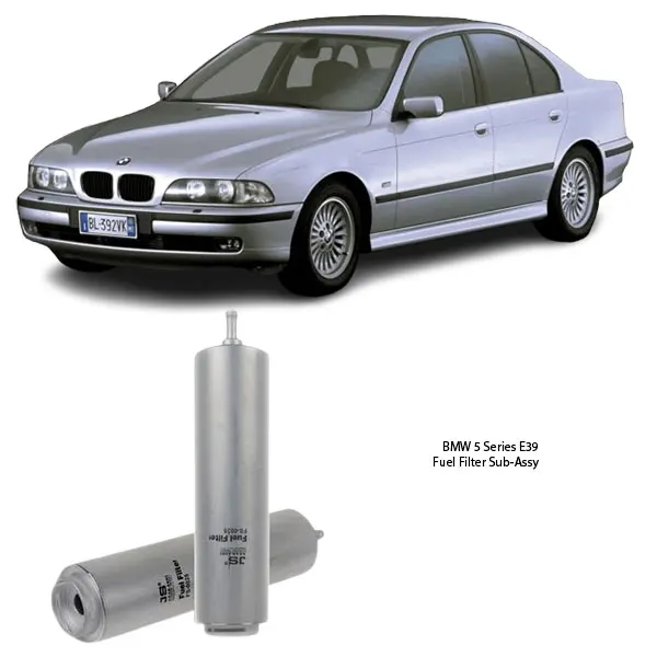 Illustration of bmw 5 series e39 fuel filter