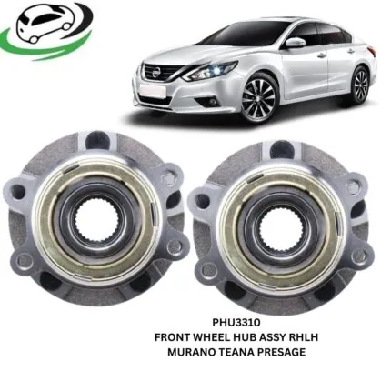 Illustration of phu3310 front wheel hub assembly for nissan murano, teana and presage – pair rhlh