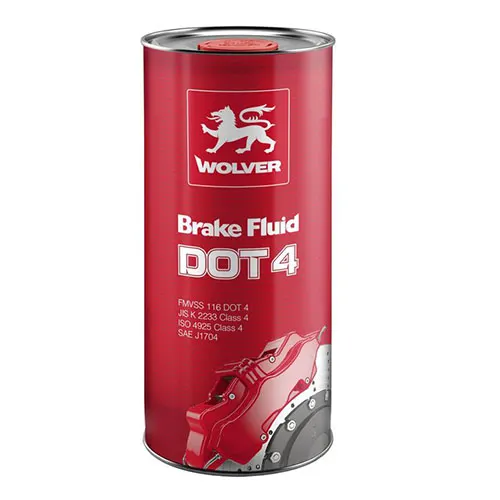 Illustration of wolver dot 4 brake fluid 500ml