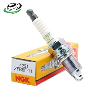 Illustration of ngk v-power spark plug honda, isuzu, lexus, mazda, mitsubishi zfr6f-11