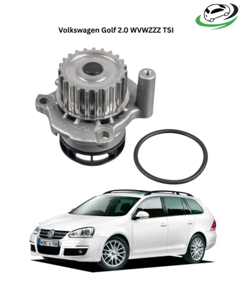 Illustration of volkswagen golf 2.0 tsi water pump (06f121011) |bga aftermarket replacement kenya