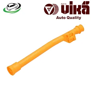 Illustration of engine oil dipstick funnel tube vw passat 1.8l / audi a4 s4 a6 s6 a6l 06b103663b