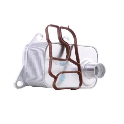 Illustration of audi a4 q5 1.8t 2.0t engine oil cooler 06j117021j